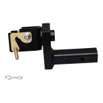 517 - Slides into standard 2" receiver tube. Can be set 4" higher or lower than receiver tube.
